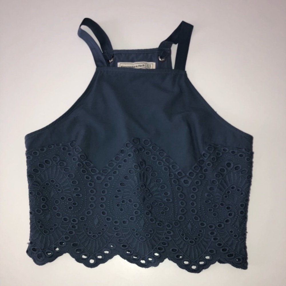 Abercrombie & Fitch Eyelet Top